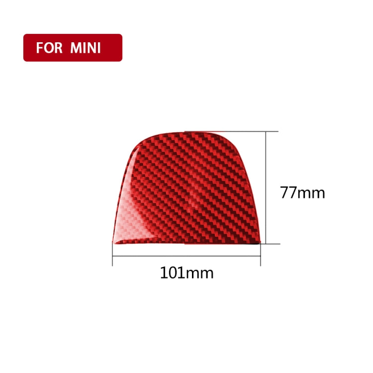 Carbon Fibre Decorative Reading Light Stickers for BMW Mini F55, F56, F60 – Universal Fit for Left and Right Drive