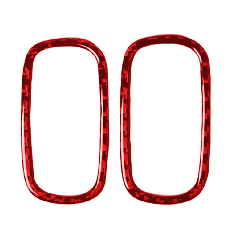 Carbon Fibre Air Vent Trim Stickers for BMW Mini F60 – Universal Fit for Left and Right Drive