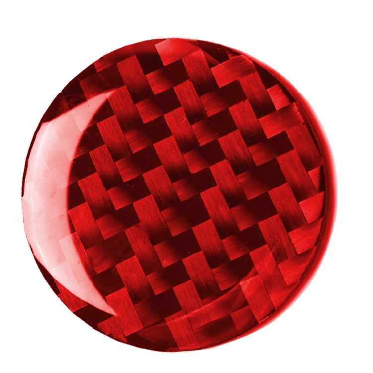 Carbon Fibre Multimedia Knob Decorative Sticker for BMW Mini F55 F56 F60 - Universal Fit for Left and Right Drive