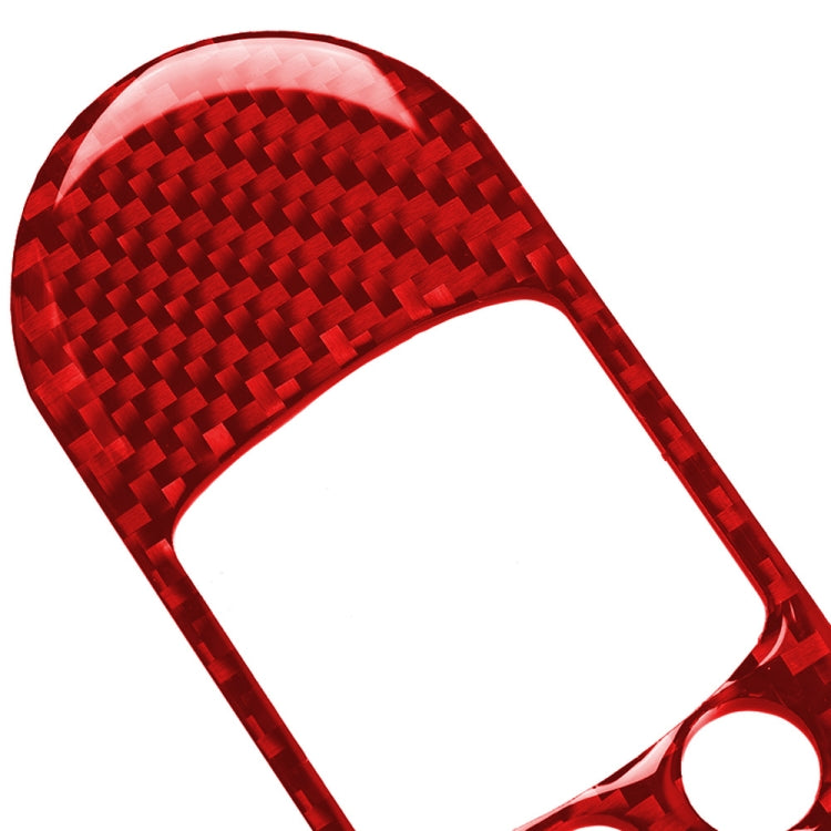 Carbon Fibre Lift Panel Trim Stickers for BMW Mini F56, Left-Hand Drive