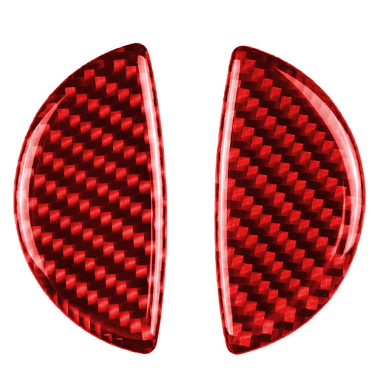 Carbon Fibre Door Handle Trim Stickers for BMW Mini – Universal Fit for Left and Right Drive
