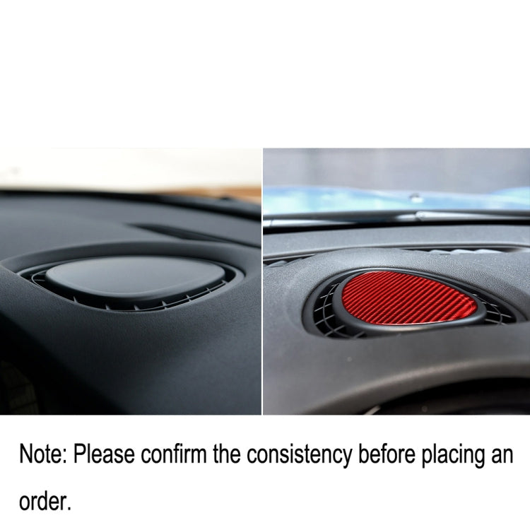 Carbon Fibre Dashboard Trim Sticker for BMW Mini Cooper JCW One F56 F55 F54 – Universal Fit for Left and Right Drive