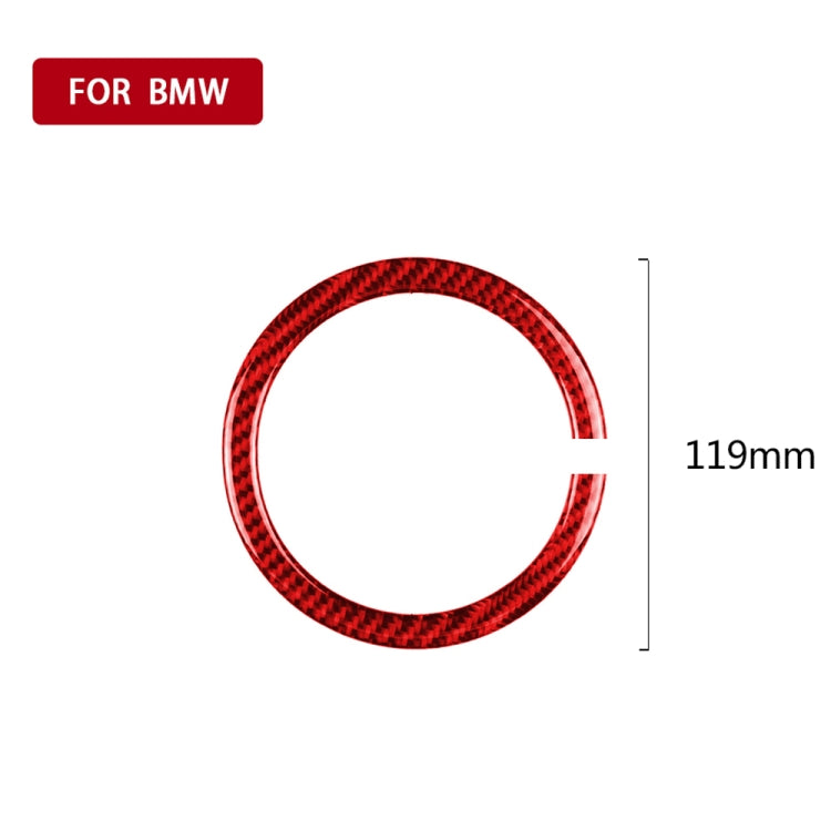 Carbon Fibre Steering Wheel Trim Decal for BMW Mini R55 R56 Countryman R60 Paceman R61 (2007-2013) - Universal Fit for Left and Right Drive
