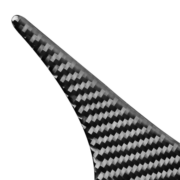 Carbon Fibre Decorative Water Cup Holder Panel Sticker for Toyota Corolla / Levin 2014-2018 (Right Drive)