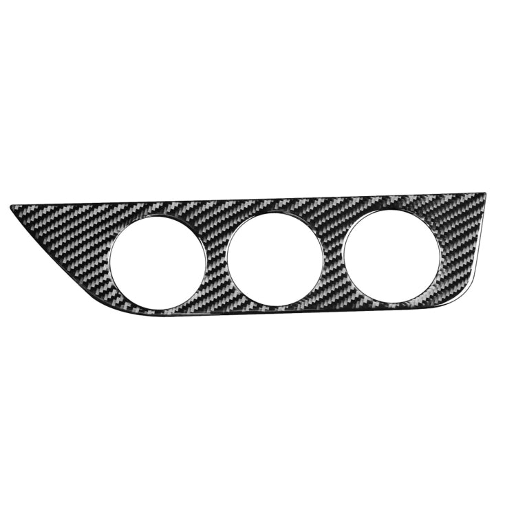 Carbon Fibre Air Conditioning Switch Panel Decal for Toyota Corolla / Levin 2014-2018, Right-Hand Drive