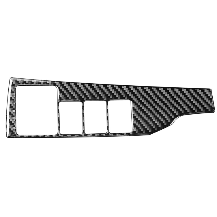 Carbon Fibre Headlight Switch Trim Sticker for Toyota Corolla / Levin 2014-2018, Left Hand Drive