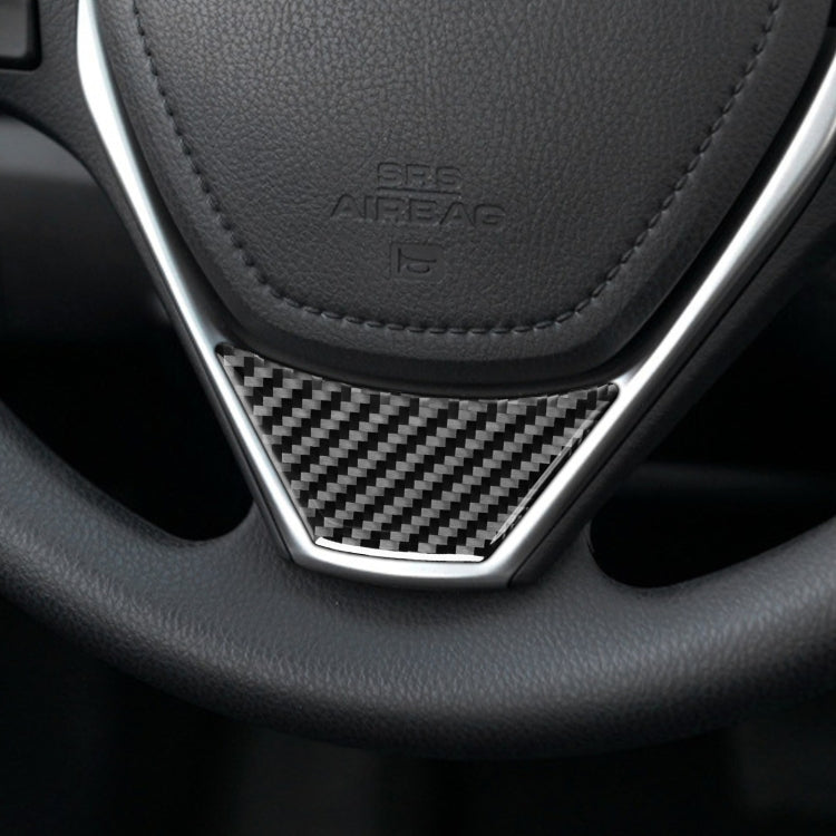 Carbon Fibre Steering Wheel Trim for Toyota Corolla / Levin 2014-2018 – Left & Right Drive Universal Decor