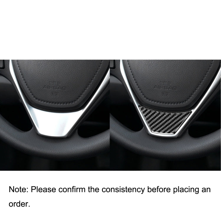 Carbon Fibre Steering Wheel Trim for Toyota Corolla / Levin 2014-2018 – Left & Right Drive Universal Decor