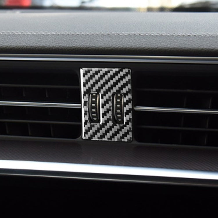 Audi A6L/A7 2019+ Carbon Fibre Air Con Knob Sticker - Right Drive Elegance