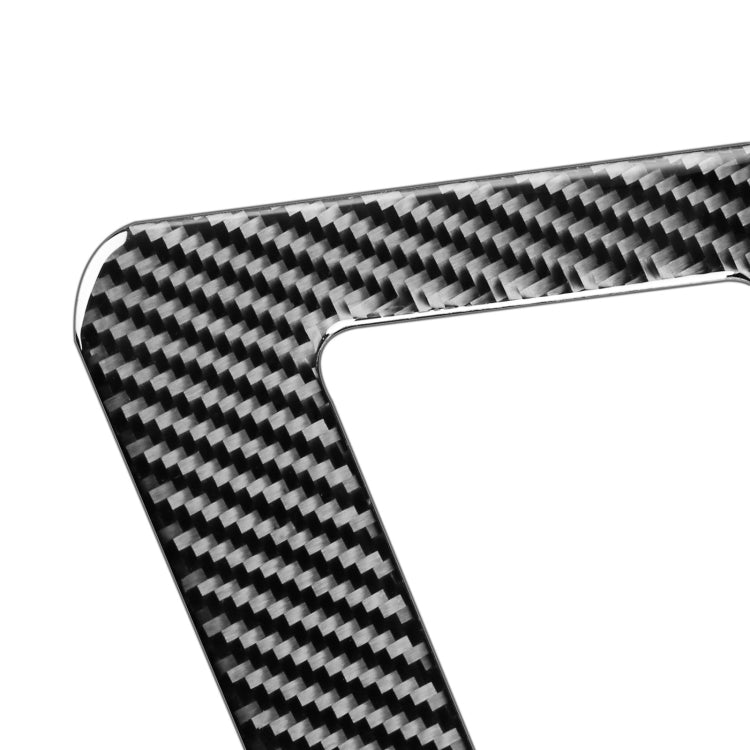 Stylish Carbon Fibre Gear Panel Decor for Audi A6L / A7 (2019+) - Right Hand Drive