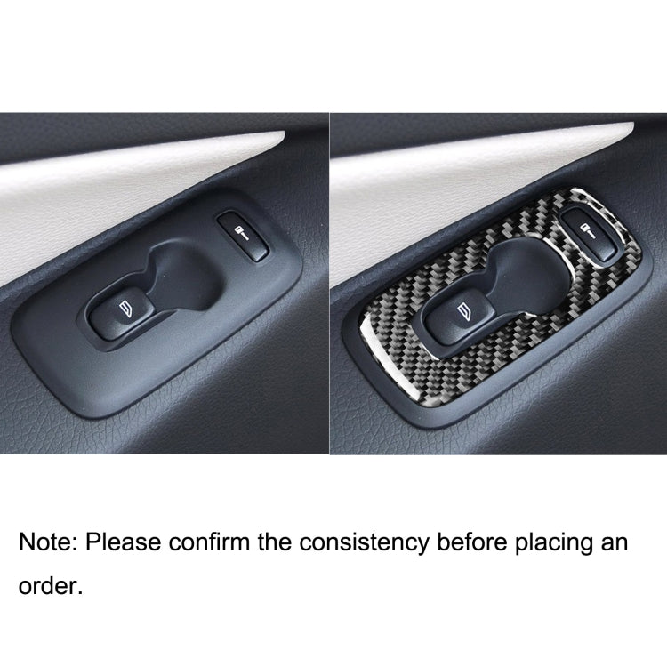 Carbon Fibre Decorative Door Trim Kit for Volvo XC90 (2003-2014) - 4 Piece Set, Right Hand Drive