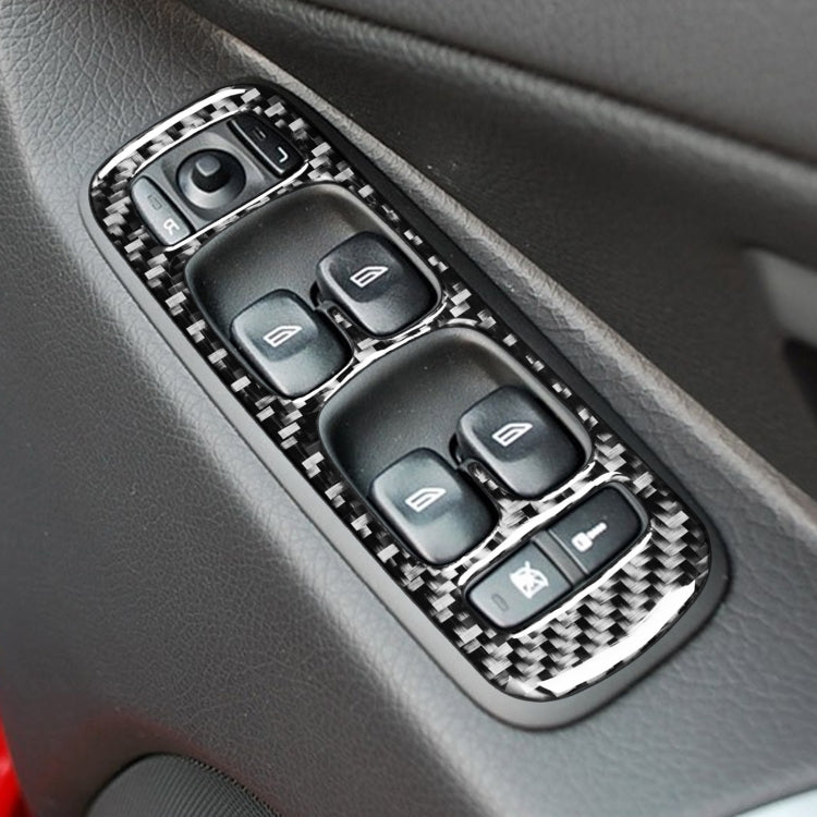 Volvo XC90 2003-2014 4-Piece Carbon Fibre Decorative Door Sticker Set for Right-Hand Drive Vehicles