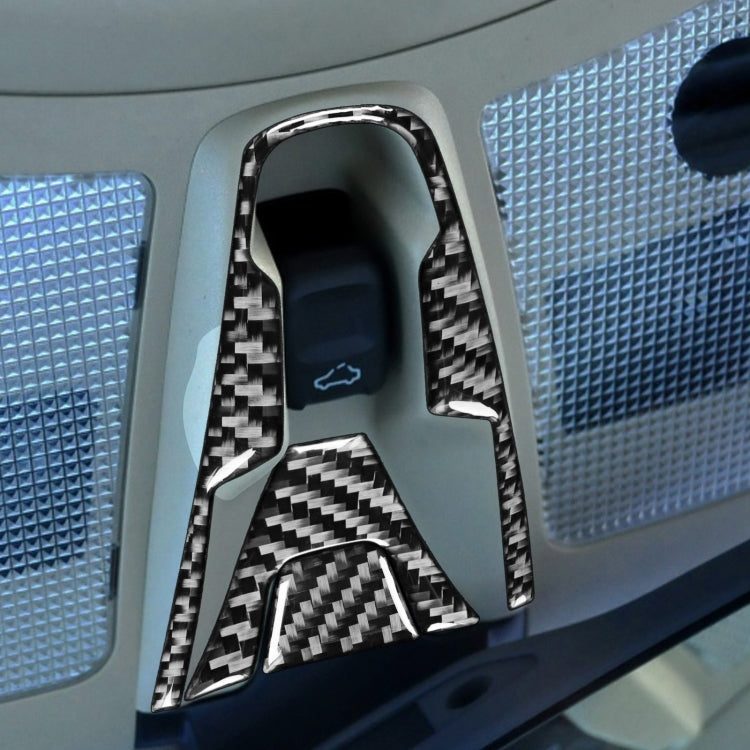 Carbon Fibre Decorative Reading Light Stickers for Volvo XC90 (2003-2014) - Universal Fit for Left and Right Drive