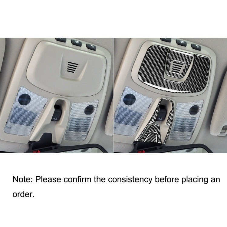 Carbon Fibre Decorative Reading Light Stickers for Volvo XC90 (2003-2014) - Universal Fit for Left and Right Drive