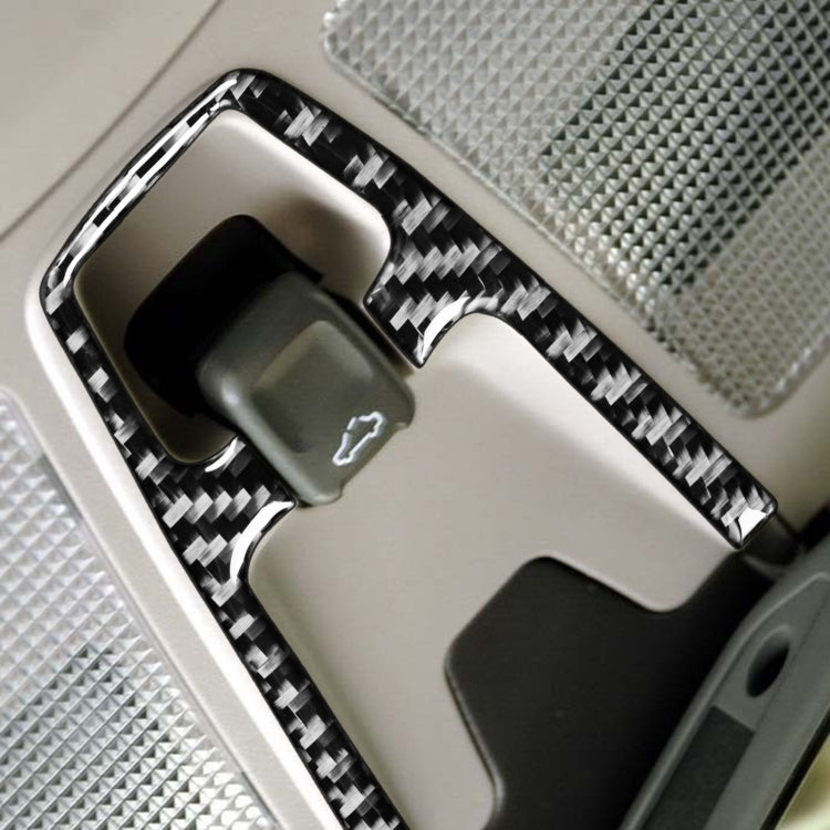Carbon Fibre Reading Light Decorative Sticker for Volvo XC90 (2003-2014) - Universal Fit for Left and Right Drive