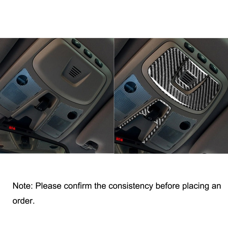 Carbon Fibre Reading Light Decorative Sticker for Volvo XC90 (2003-2014) - Universal Fit for Left and Right Drive