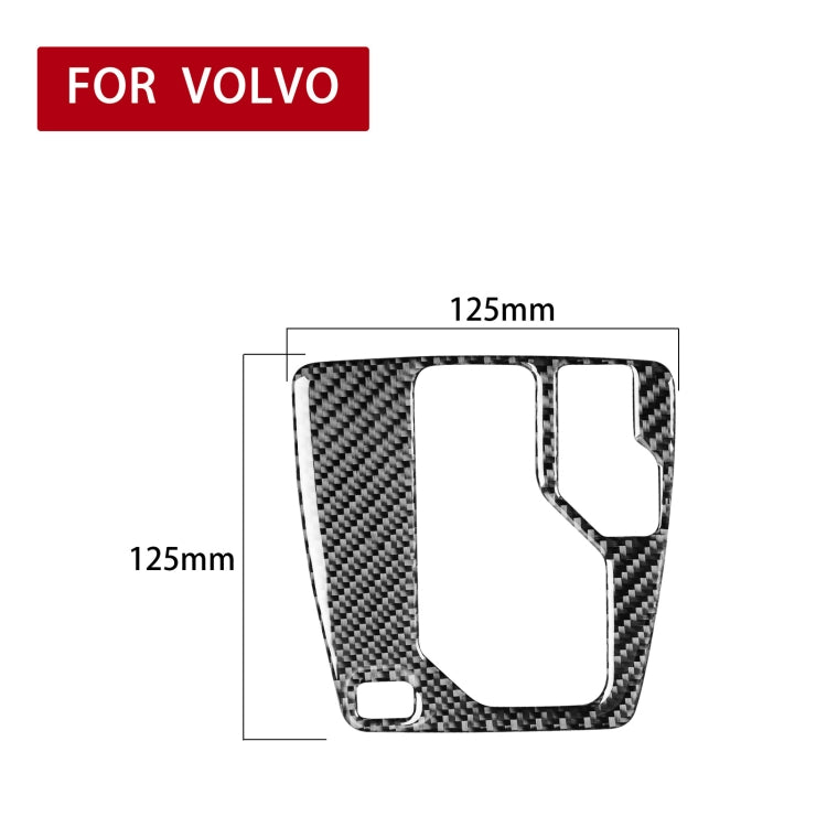 Volvo XC90 2003-2014 Carbon Fibre Gear Stick Decorative Trim - Right-Hand Drive