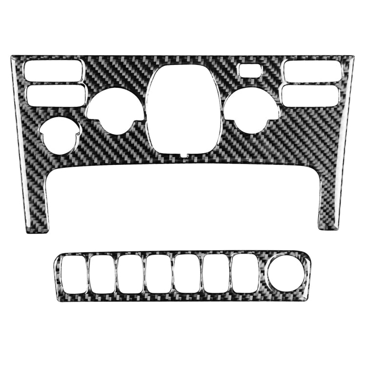 Volvo XC90 Carbon Fibre Air Conditioning Panel Decorative Sticker (2003-2014) - Universal Fit for Left and Right Drive