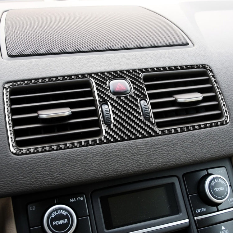 Volvo XC90 Carbon Fibre Air Vent Trim Stickers (2003-2014) - Custom Fit for Left & Right Drive