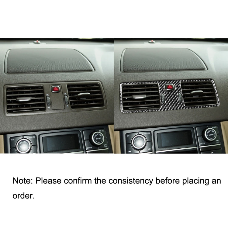 Volvo XC90 Carbon Fibre Air Vent Trim Stickers (2003-2014) - Custom Fit for Left & Right Drive