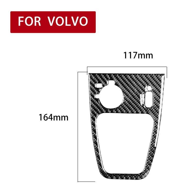 Carbon Fibre Decorative Headlight Control Stickers for Volvo XC90 (2003-2014) - Universal Fit for Left and Right Drive