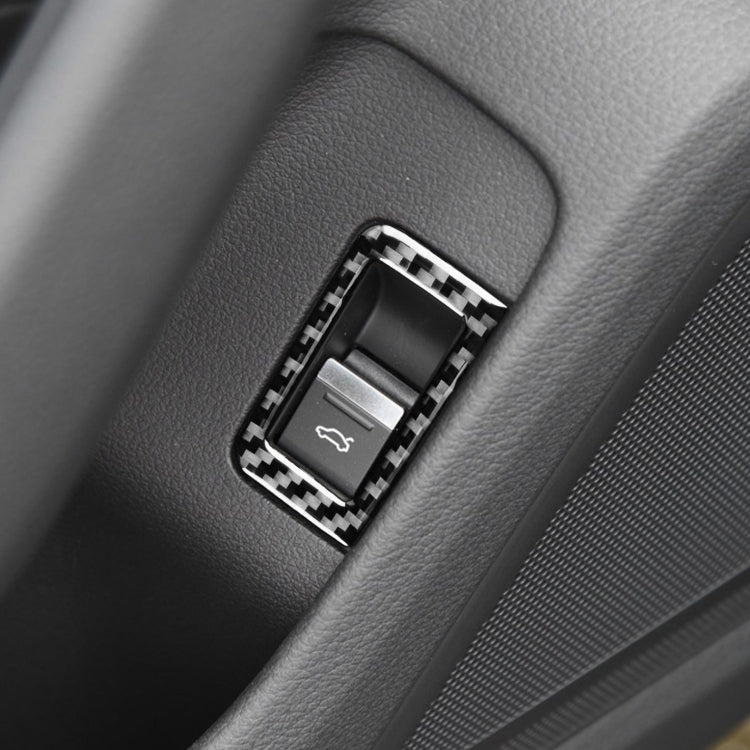 Audi A6L / A7 2019+ Carbon Fibre Boot Switch Decal - Universal Fit for Left & Right Drive