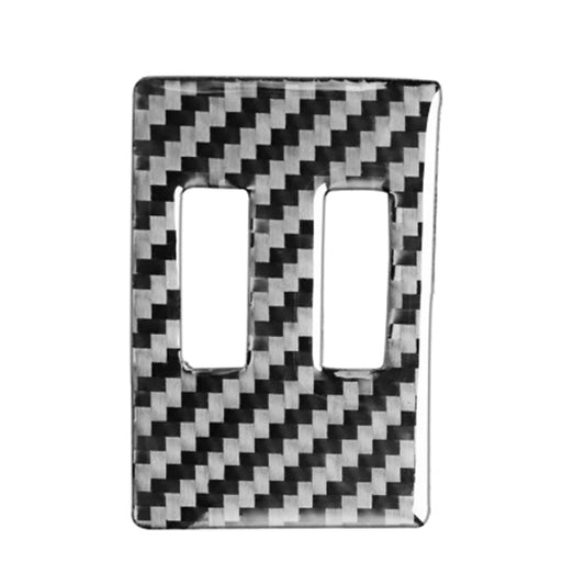 Audi A6L/A7 Carbon Fibre Air Con Knob Trim Sticker (2019-On) - Left Drive