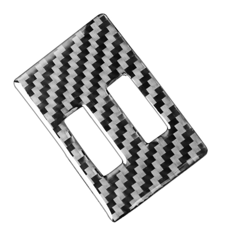 Audi A6L/A7 Carbon Fibre Air Con Knob Trim Sticker (2019-On) - Left Drive