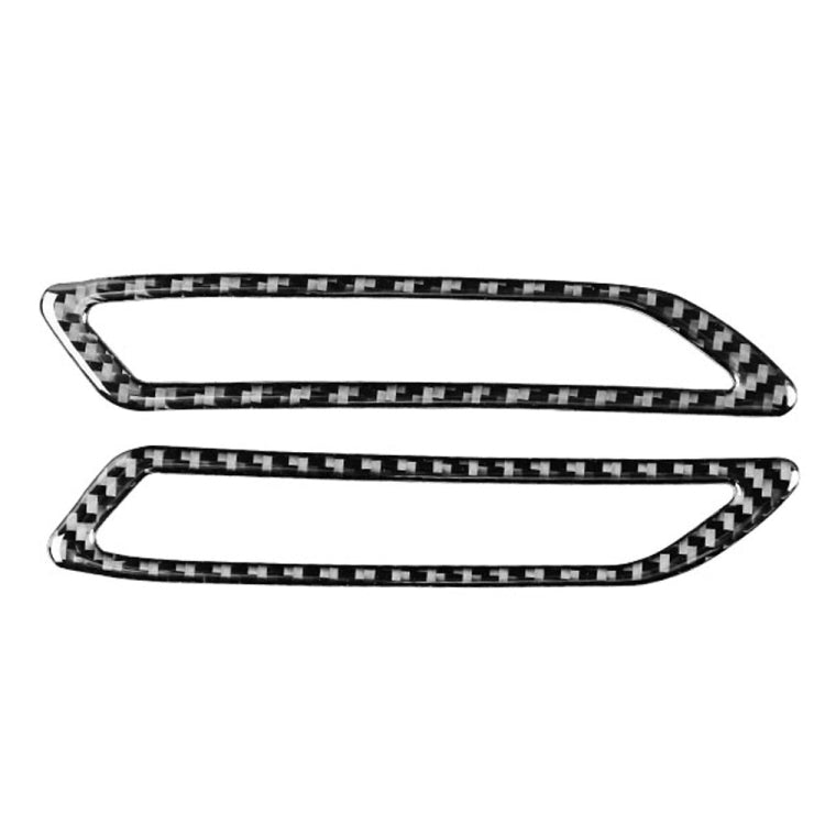 Audi A6L / A7 2019+ Carbon Fibre A-Pillar Air Vent Decorative Stickers – Universal Fit for Left and Right Drive