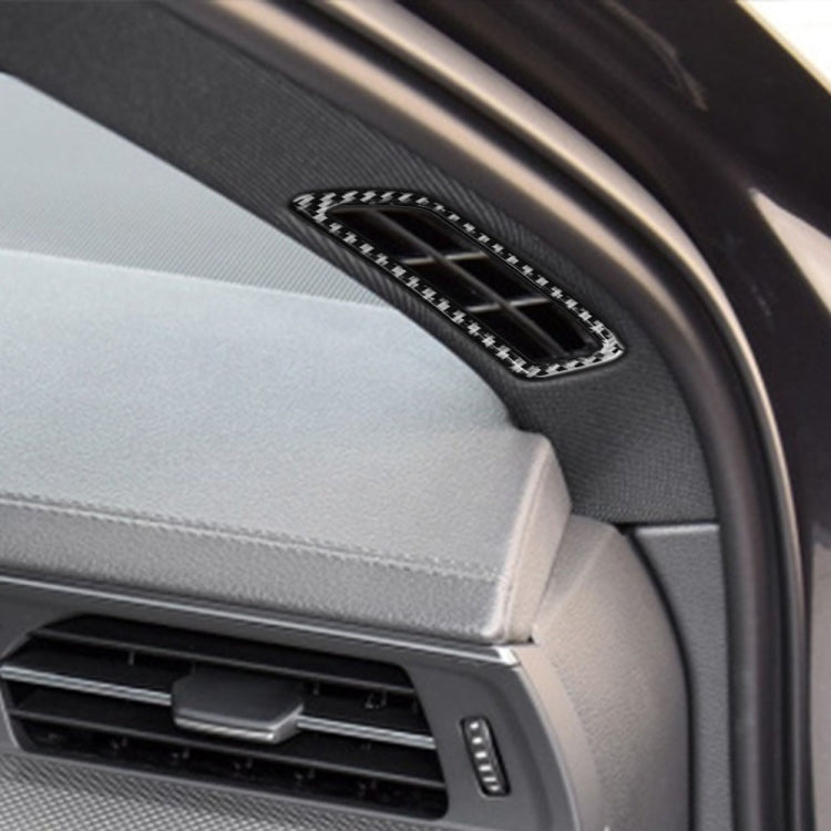Audi A6L / A7 2019+ Carbon Fibre A-Pillar Air Vent Decorative Stickers – Universal Fit for Left and Right Drive