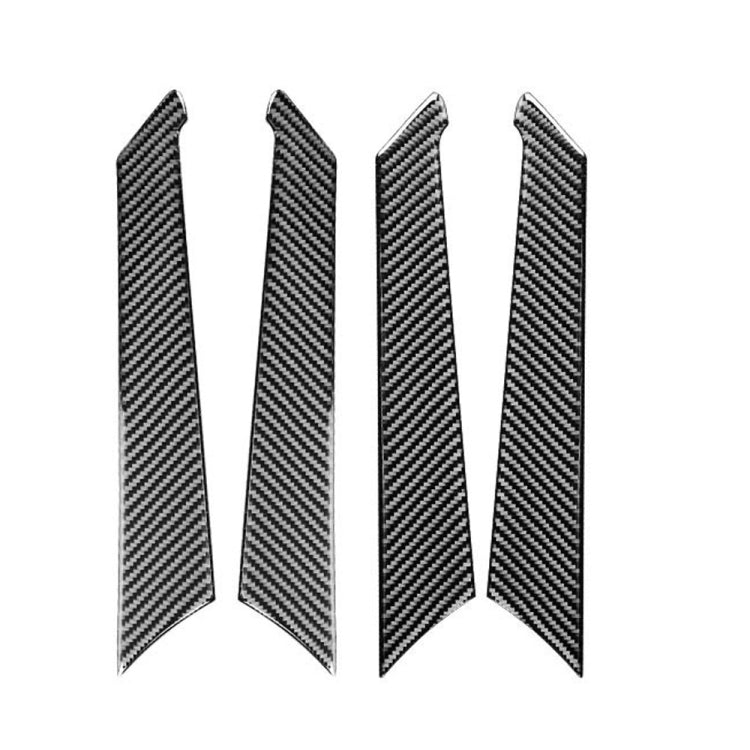 Stylish Carbon Fibre Door Panel Stickers for 2019+ Audi A6L / A7 - Left & Right Drive Adaptable