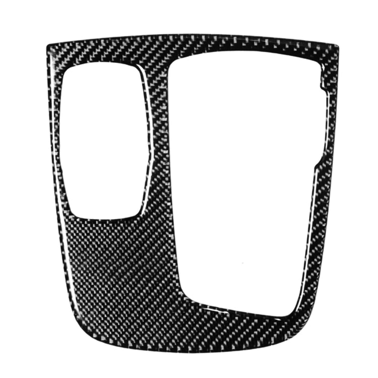 Carbon Fibre Central Shift Panel Cover Sticker for BMW G11 / G12 (2016 Onwards) - Right-Hand Drive