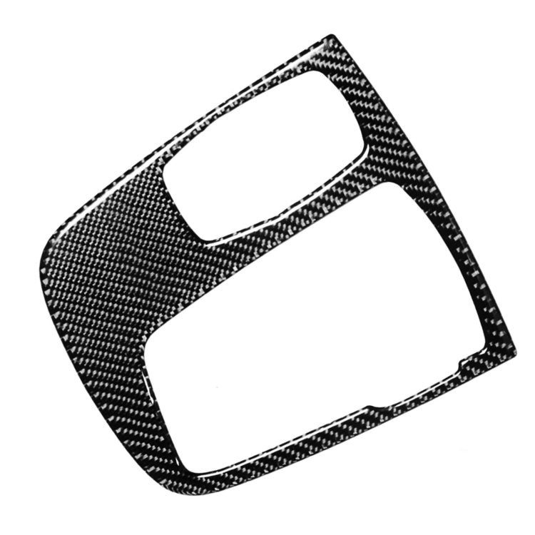 Carbon Fibre Central Shift Panel Cover Sticker for BMW G11 / G12 (2016 Onwards) - Right-Hand Drive