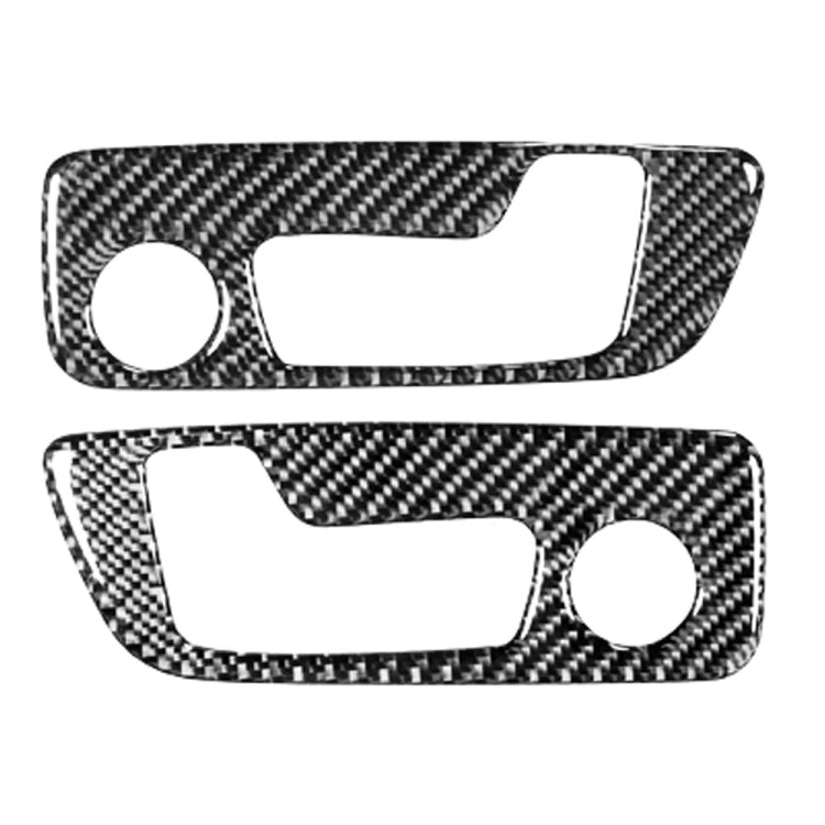 BMW Carbon Fibre M Performance Door Handle C Accent Stickers for G01 X3 (2018-2020) & G02 X4 (2019-2020) - Universal Fit for Left & Right Drive