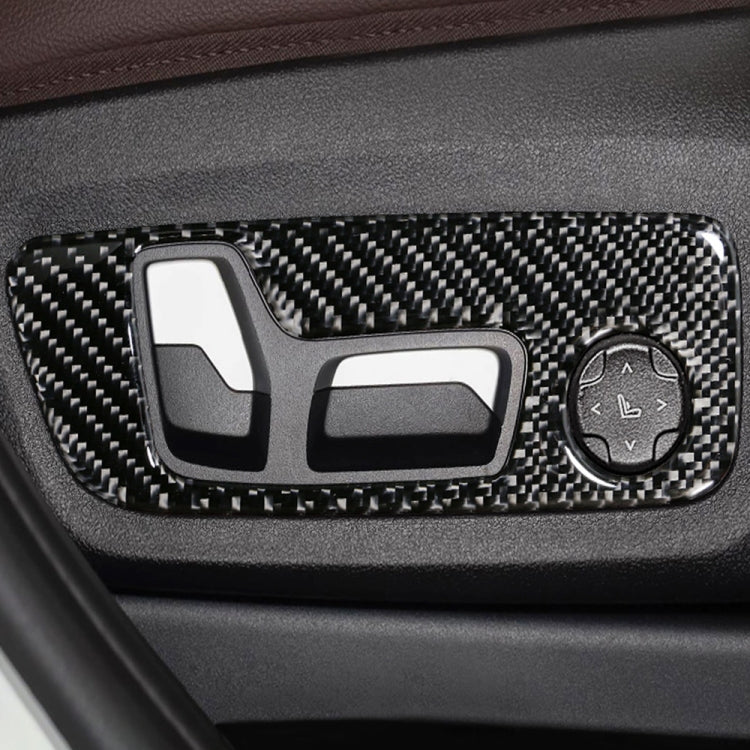 BMW Carbon Fibre M Performance Door Handle C Accent Stickers for G01 X3 (2018-2020) & G02 X4 (2019-2020) - Universal Fit for Left & Right Drive