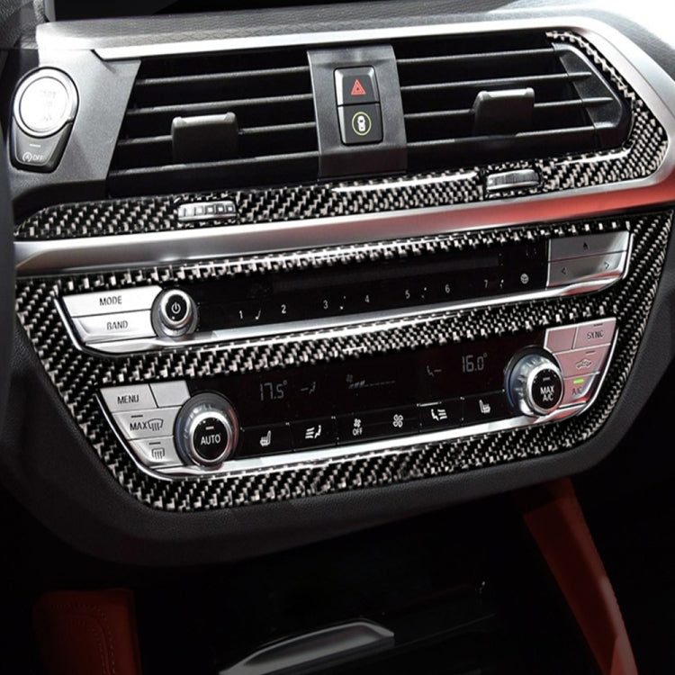 Carbon Fibre M Performance Air Conditioning Control Panel Decor for BMW G01 X3 & G02 X4