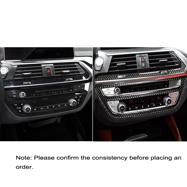 Carbon Fibre M Performance Air Conditioning Control Panel Decor for BMW G01 X3 & G02 X4