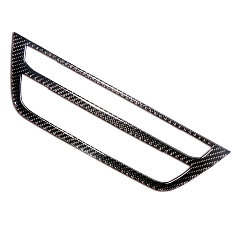 Carbon Fibre 2-in-1 Air Conditioning & CD Control Panel Decorative Sticker for BMW G01 X3 (2018-2020) / G02 X4 (2019-2020), Left Drive