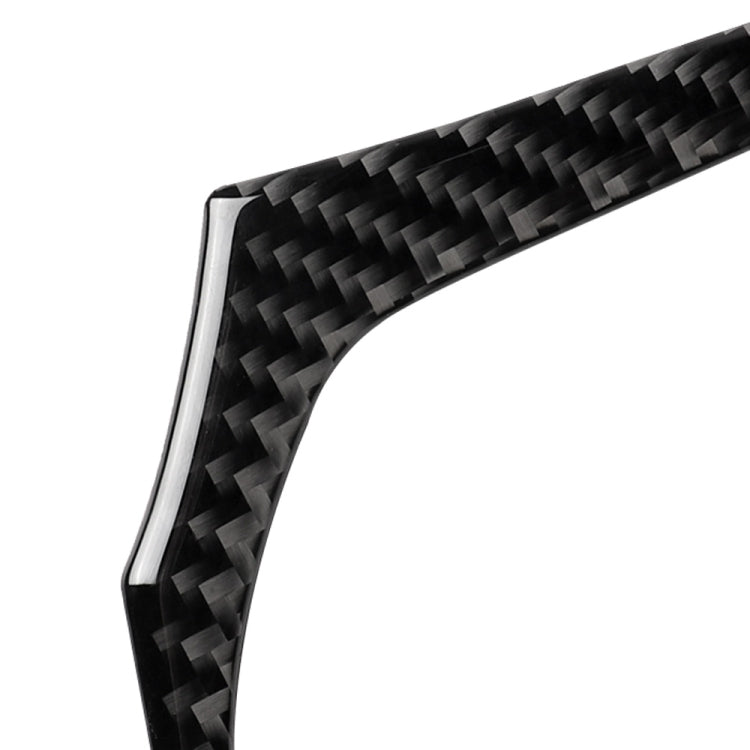 Carbon Fibre Steering Wheel Trim Sticker for BMW G01 X3 & G02 X4 (2018-2020) - Unique 2-in-1 Design for Left & Right Drive