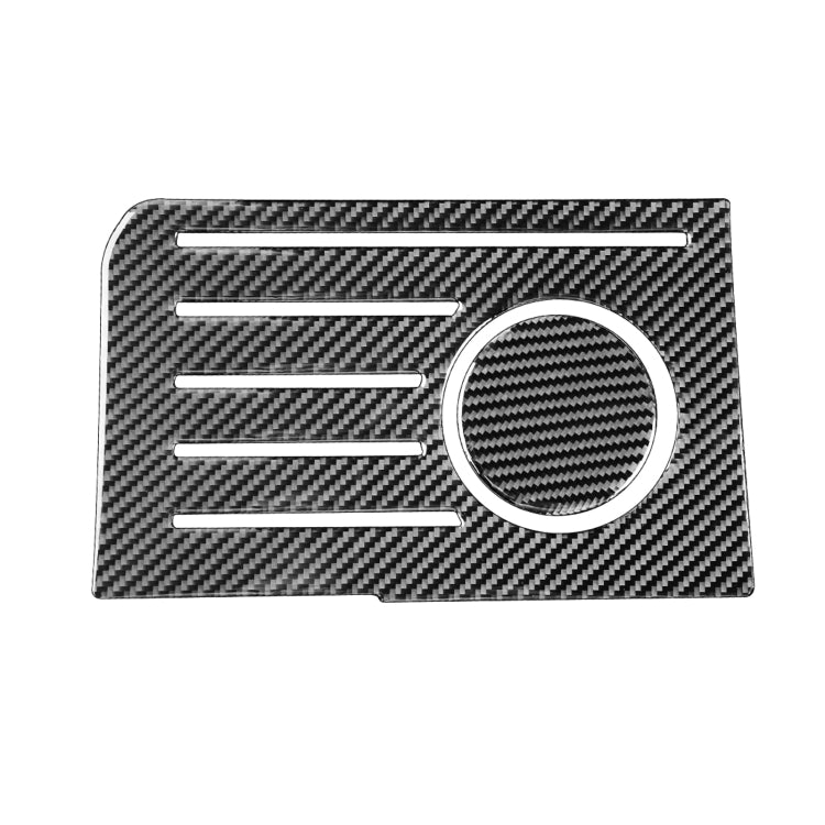 Carbon Fibre Dual Set Car Centre Console Storage Mat for Toyota Tundra 2014-2018