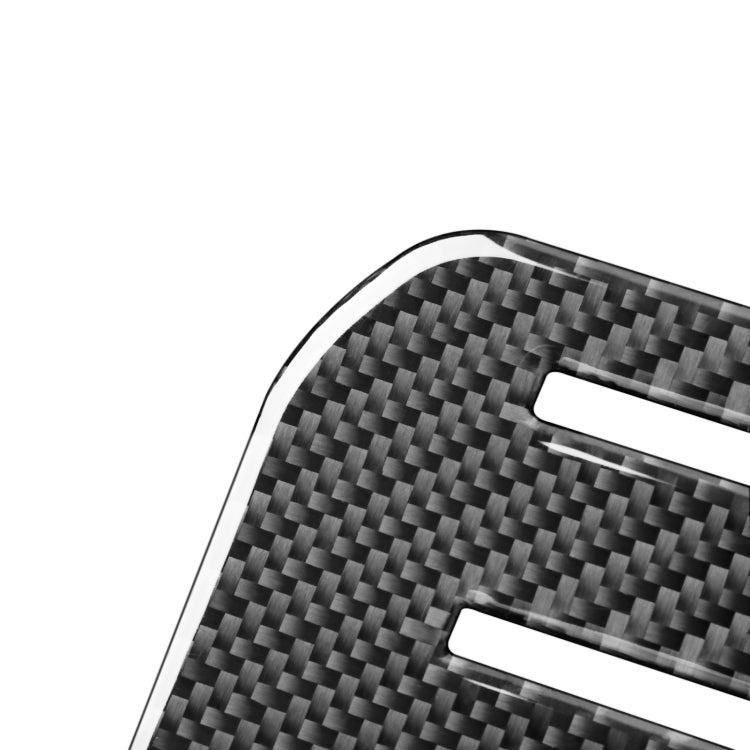 Carbon Fibre Dual Set Car Centre Console Storage Mat for Toyota Tundra 2014-2018