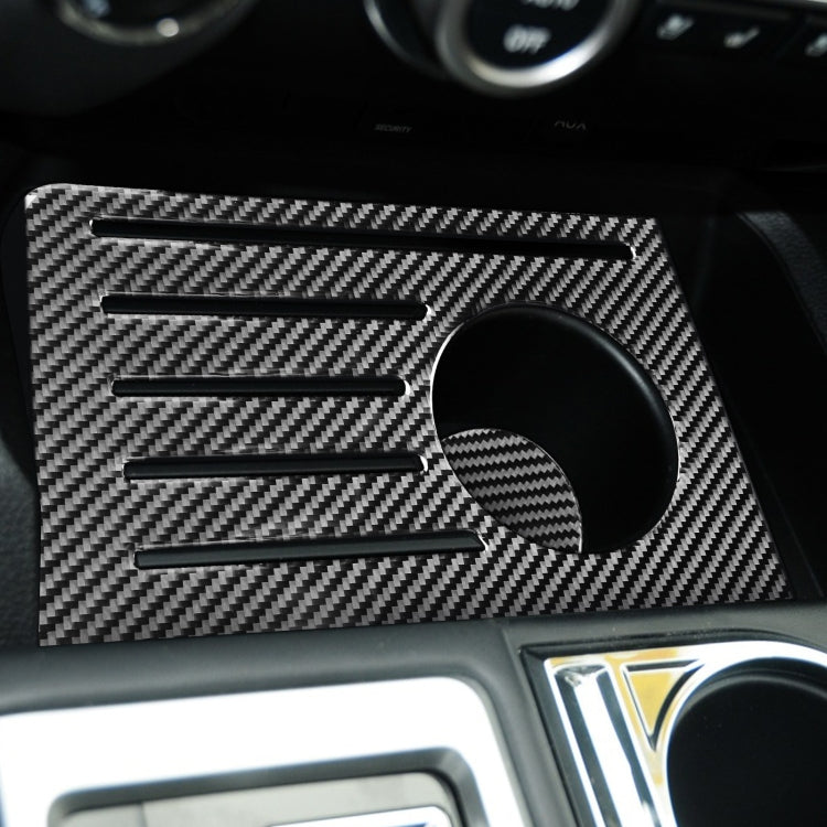 Carbon Fibre Dual Set Car Centre Console Storage Mat for Toyota Tundra 2014-2018