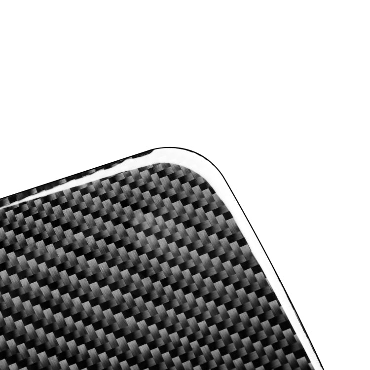 Carbon Fibre Dashboard Storage Mat & Decorative Sticker for Toyota Tundra 2014-2018, Universal Left/Right Fit