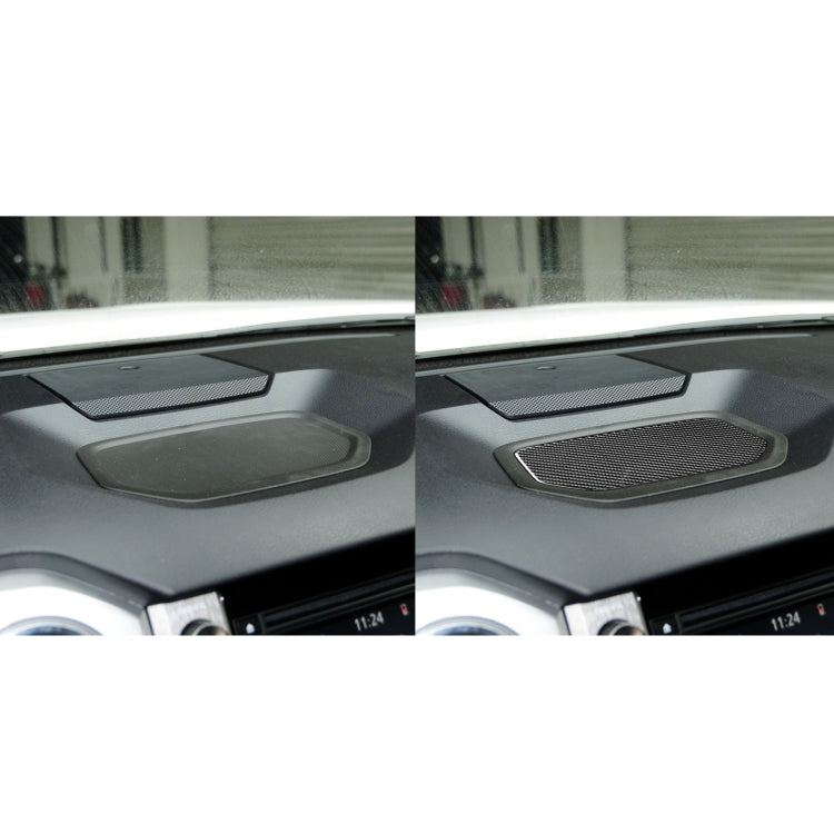 Carbon Fibre Dashboard Storage Mat & Decorative Sticker for Toyota Tundra 2014-2018, Universal Left/Right Fit