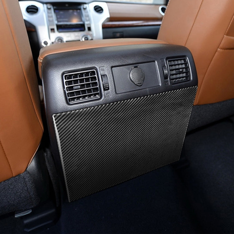 Carbon Fibre Decorative Sticker for Toyota Tundra 2014-2018 - Stylish Rear Exhaust Air Outlet Panel Trim