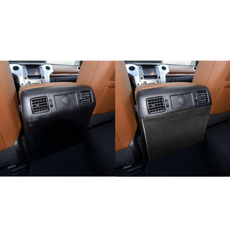 Carbon Fibre Decorative Sticker for Toyota Tundra 2014-2018 - Stylish Rear Exhaust Air Outlet Panel Trim