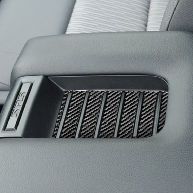 Carbon Fibre Armrest Box Slot Pad Decorative Sticker for Toyota Tundra (2014-2018) - Universal Fit, Left & Right