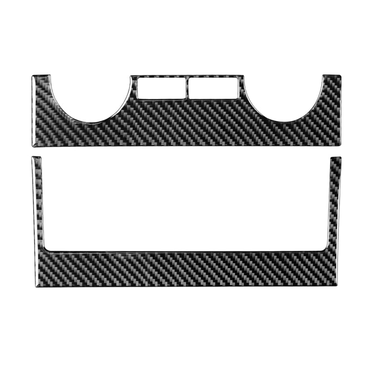 Carbon Fibre Trim Stickers for Toyota Tundra 2014-2018 Climate Control Panel - Set of 2