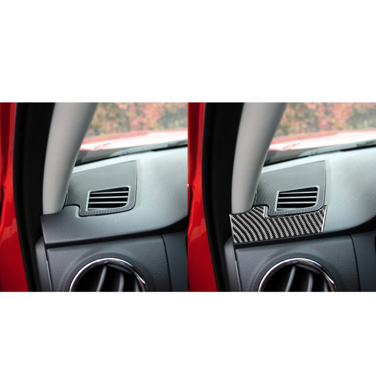 Stylish Carbon Fibre Dashboard Air Vent Stickers for Toyota Tundra (2014-2018) - 2 Piece Set
