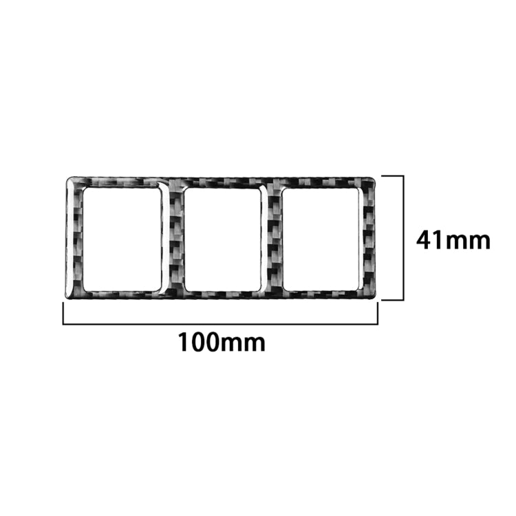 Carbon Fibre Decorative Switch Sticker for Toyota Tundra (2014-2018) – Stylish Universal Fit
